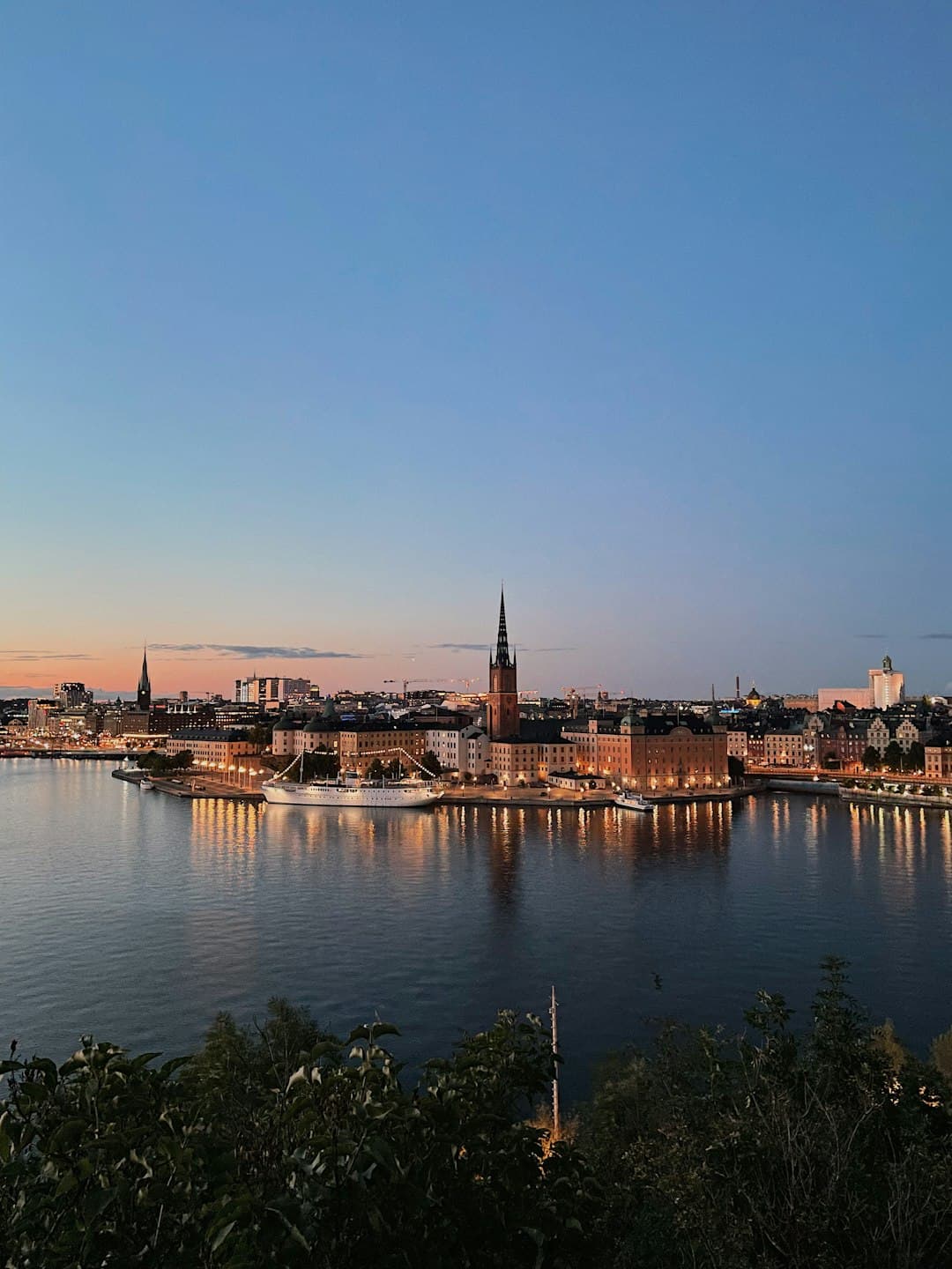 Stockholm skyline and cityscape - Popular travel destination in Sweden, Europe