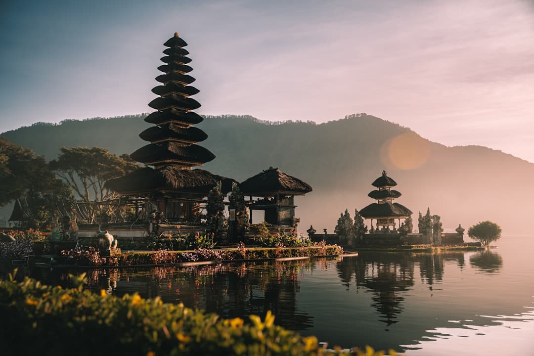 Bali skyline and cityscape - Popular travel destination in indonesia, Asia